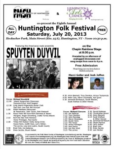 Huntington Folk Festival 2013