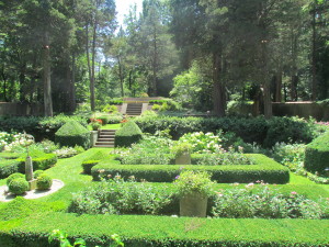 A garden at Caramoor (Photo: Michael Kornfeld)