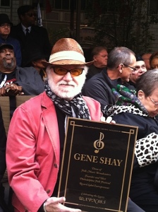 Gene Shay was inducted into the Philadelphia Music Walk of Fame in 2013. (Photo: Jayne Toohey/2E Photo)
