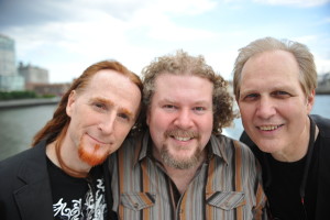 Brother Sun: Folk-harmony trio featuring (l.-r.) Pat Wictor, Joe Jencks and Greg Greenway