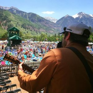 Clint Alphin performs at Telluride