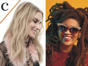Aimee Mann (left) headlines the American Roots Music Festival @ Caramoor, while Valerie June (right) opens for her on Saturday, June 23.