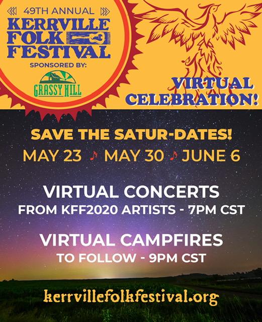 Kerrville Folk Festival Hosts Virtual Celebration; 24 New Folk