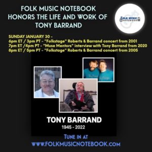 Tony Barrand Tribute