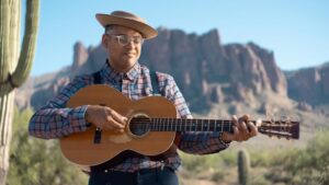 Dom Flemons, The American Songster makes a return appearance at this year's Philadelphia Folk Festival. (Photo: Vania Kinard)