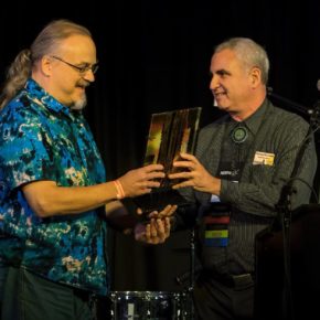 Ron Olesko Receives NERFA's Creator of the Year Award for Folk Music Notebook