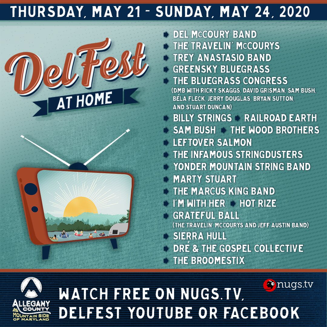 You are currently viewing DelFest Hosts Free Virtual Festival Over Memorial Day Weekend
