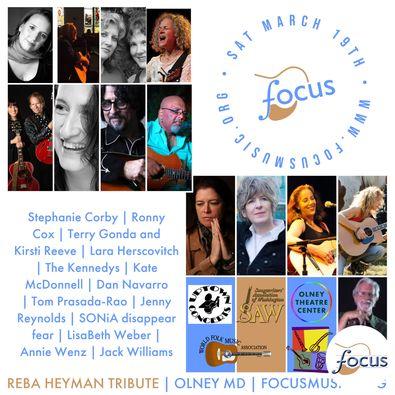 Reba Heyman Tribute Concert & Livestream Set for March 19