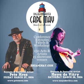 Read more about the article Singer-Songwriter Cape May Conference Set for March 27-28